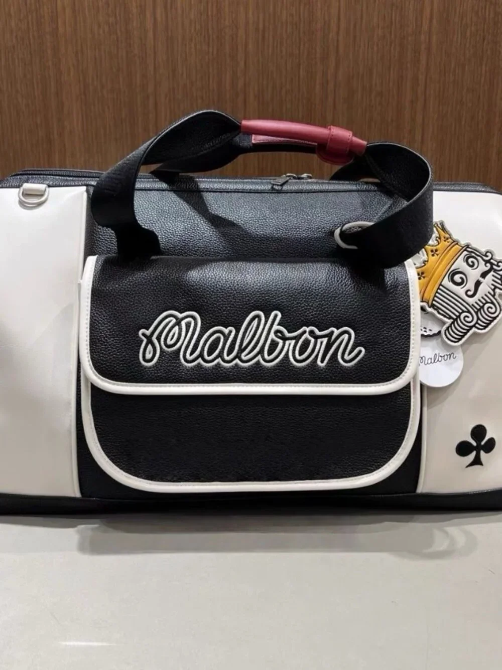 Malbon Fashion Golf Boston Bag Shoes Bag Weekender Carry-On